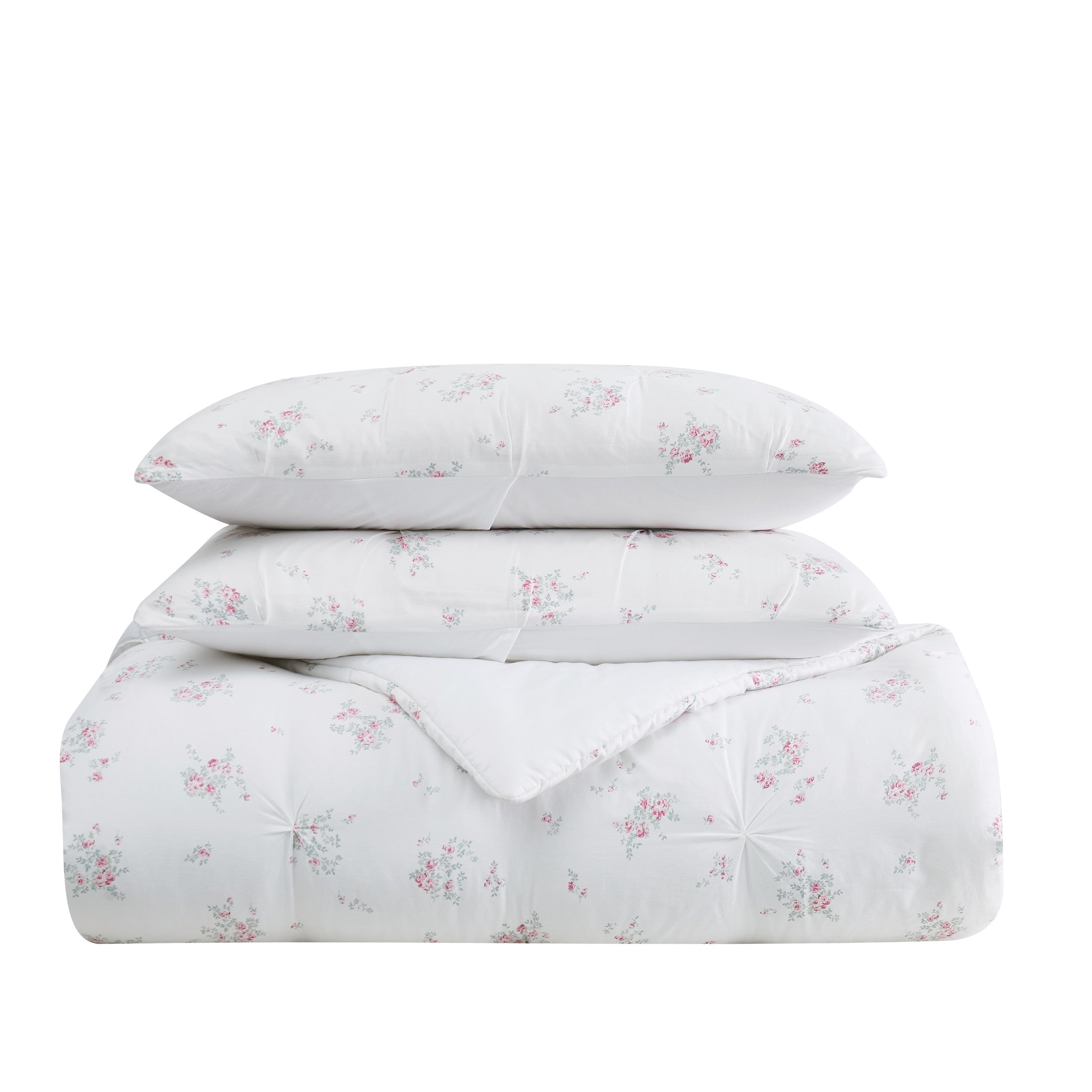 Vintage Floral Comforter Set  Floral King Size Bedding – Rachel Ashwell  Shabby Chic Couture