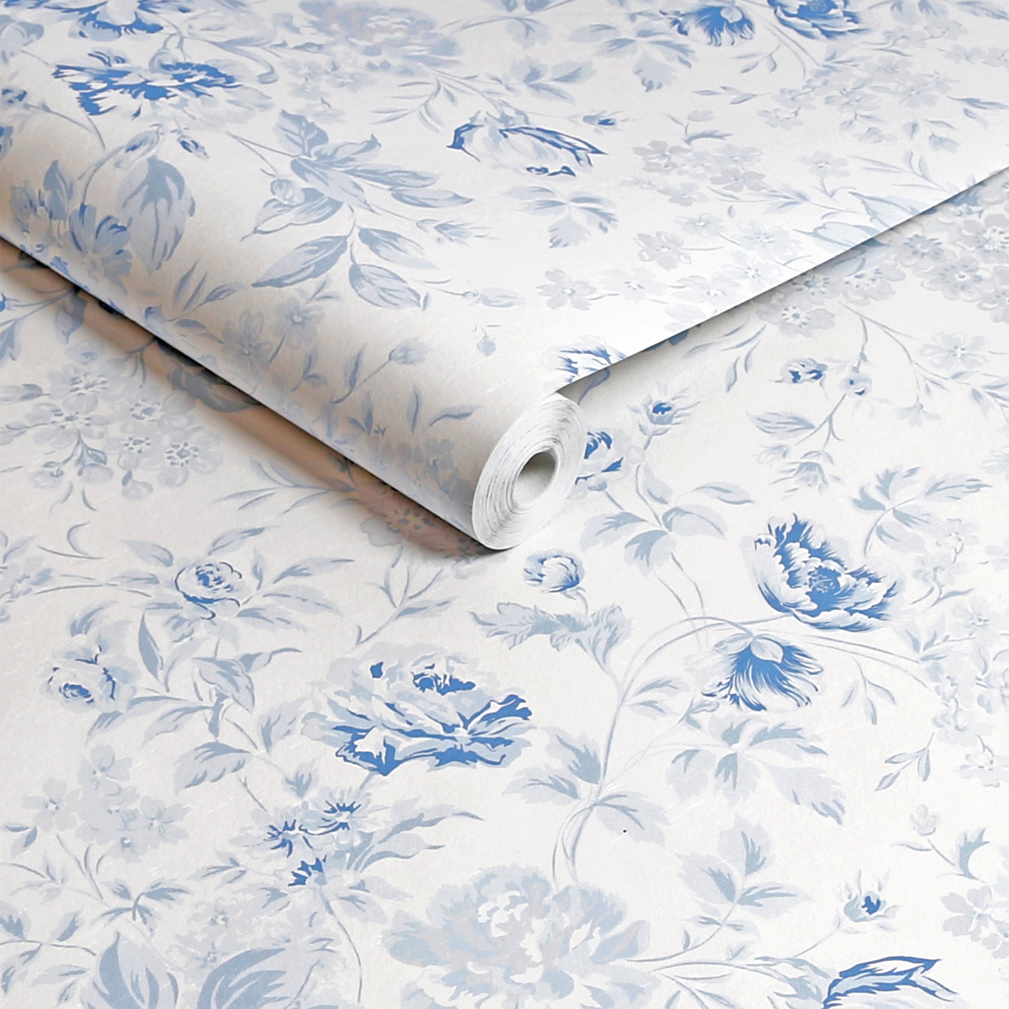 Rachel Ashwell Romantic Rose Blue Wallpaper – Rachel Ashwell Shabby ...