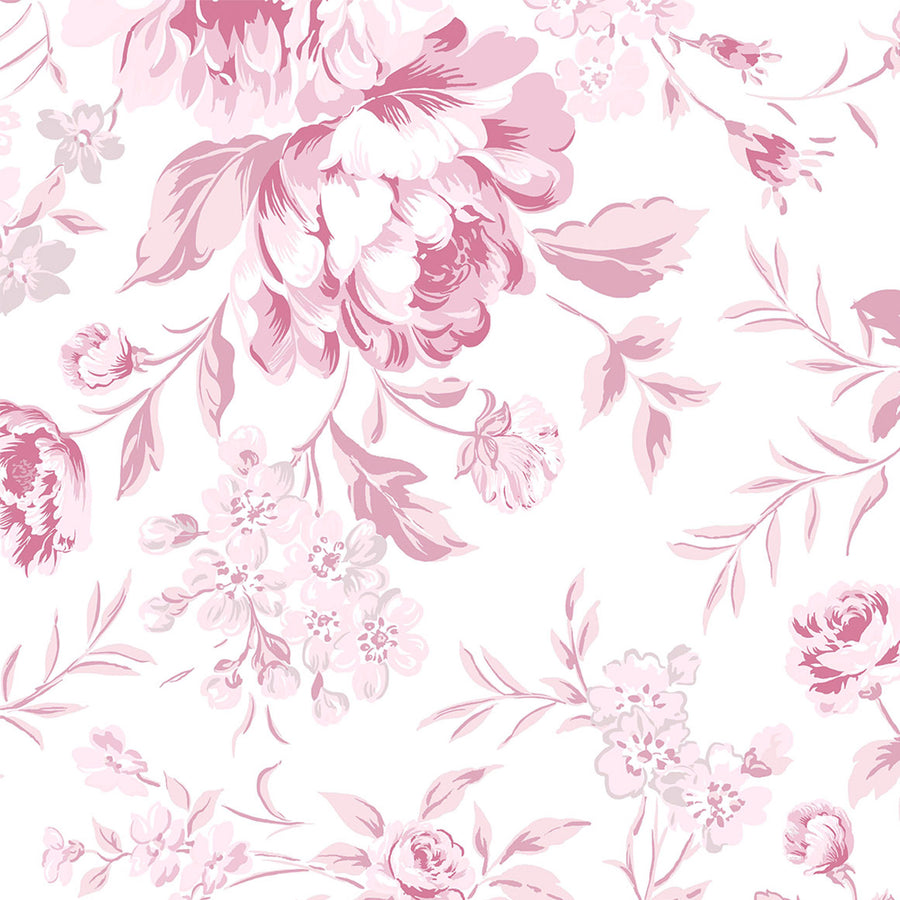 Romantic Rose Pink Wallpaper