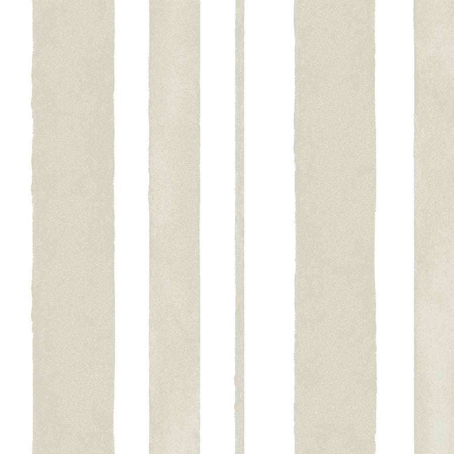 Watercolour Stripe Green Wallpaper