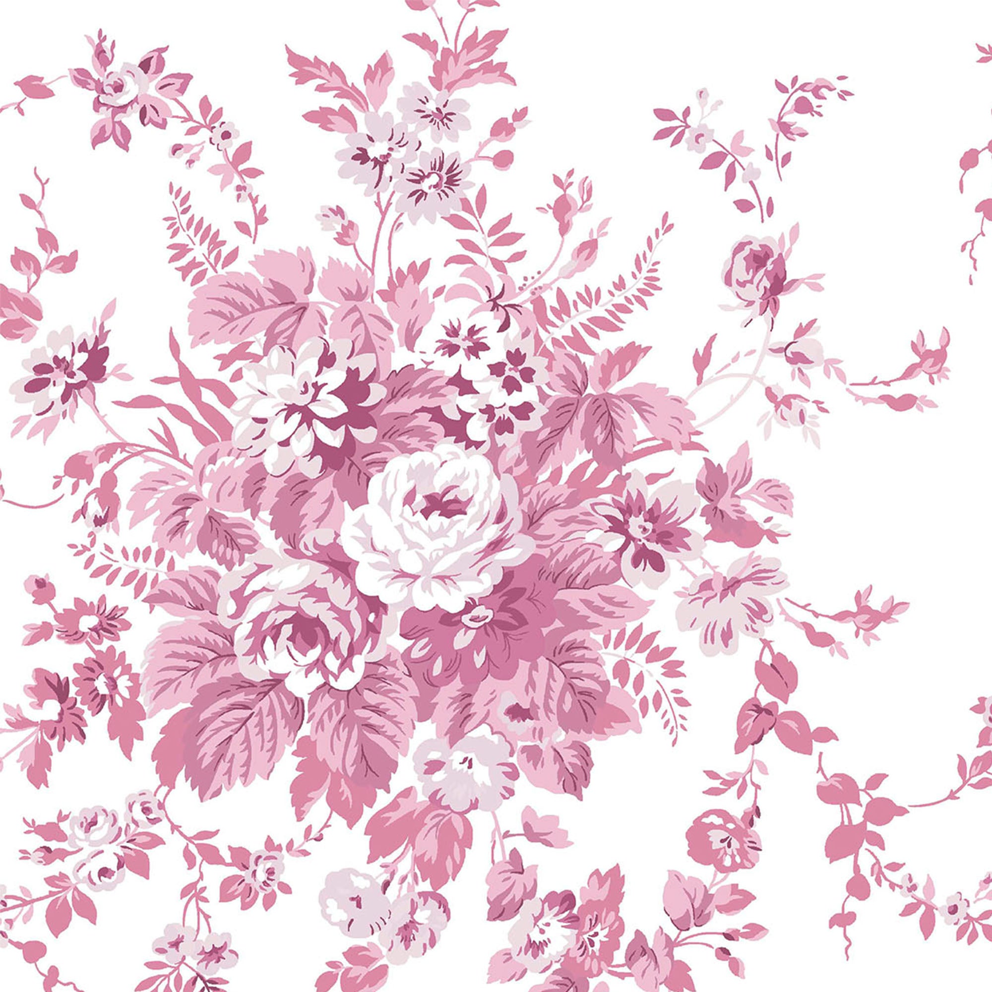 Rachel Ashwell Garden Floral Pink Wallpaper – Rachel Ashwell Shabby ...