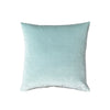 Floral Silk Pillow w/ Powder Velvet Back