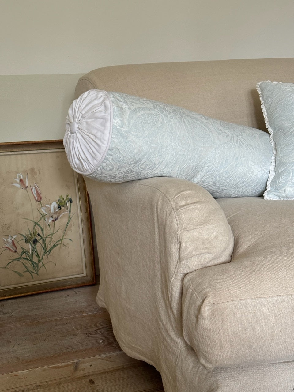 Shabby chic pillows for couch sale