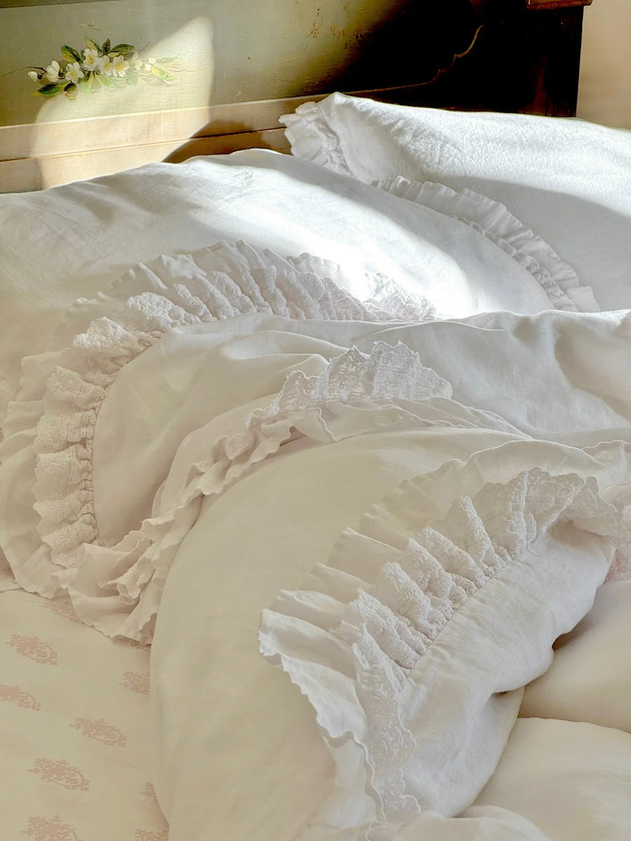 Duchess Petticoat Linen Bedding by Rachel Ashwell®