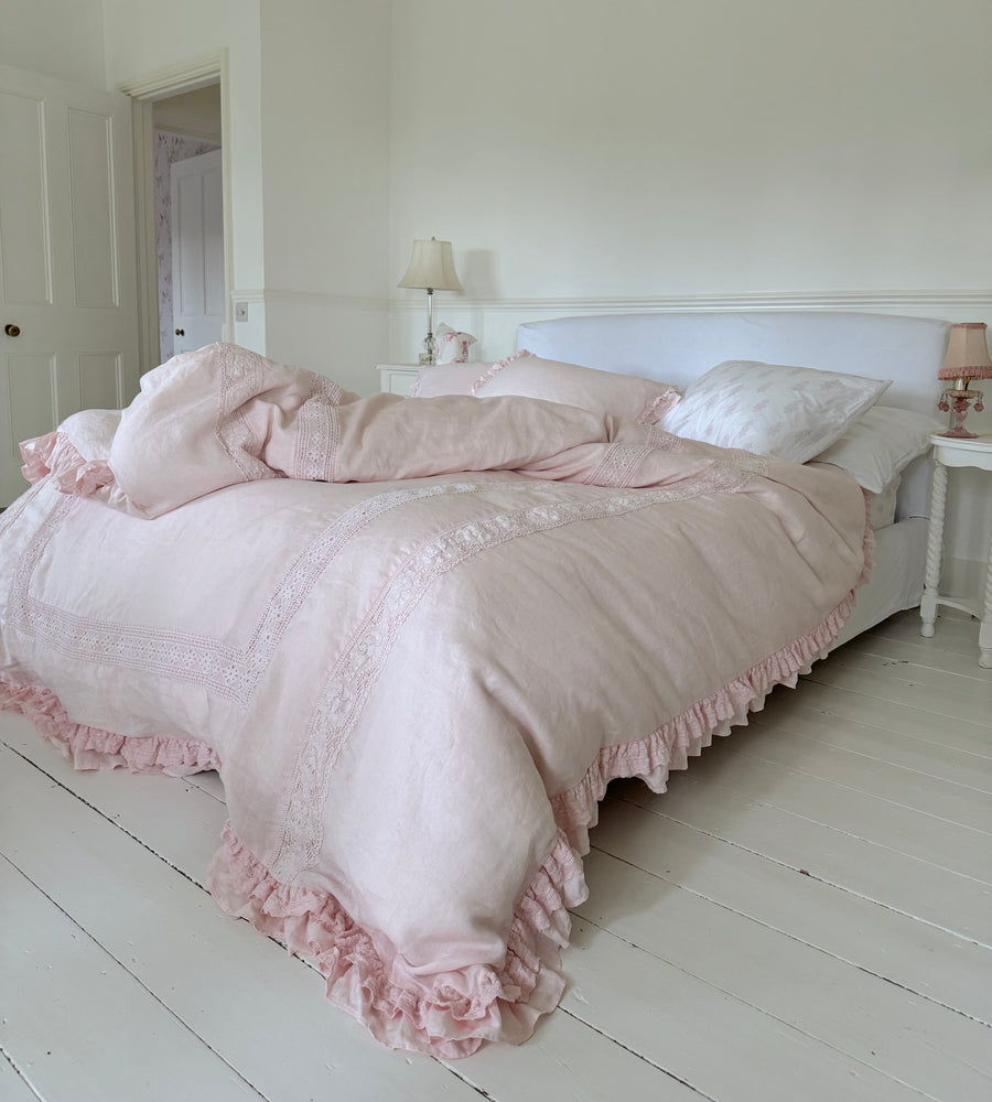 Princess Blush Linen Bedding by Rachel Ashwell® - Limited Edition