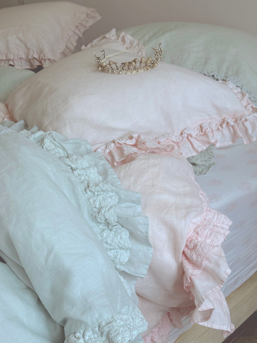 Princess Blush Linen Bedding by Rachel Ashwell® - Limited Edition
