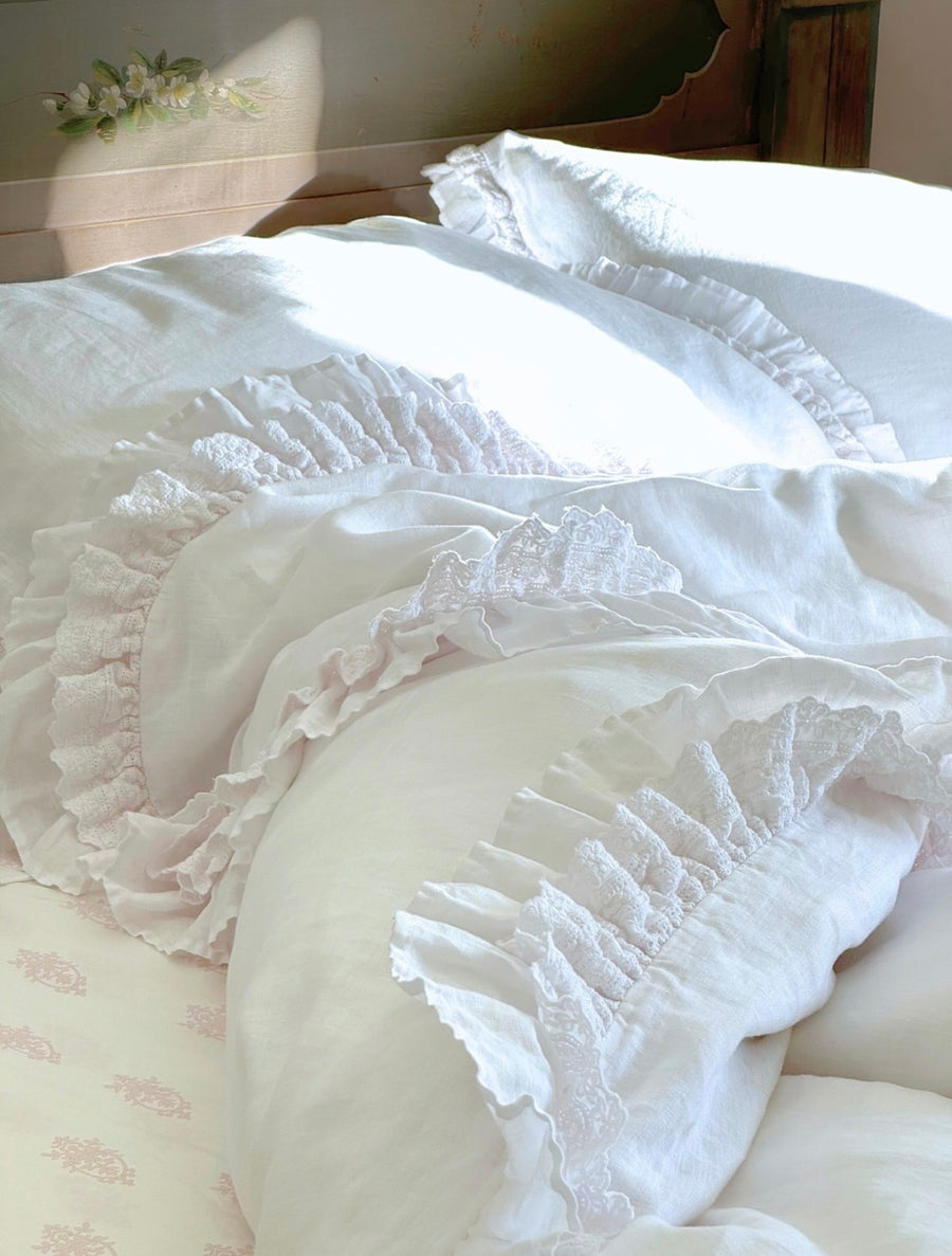 Duchess Petticoat Linen Bedding by Rachel Ashwell®