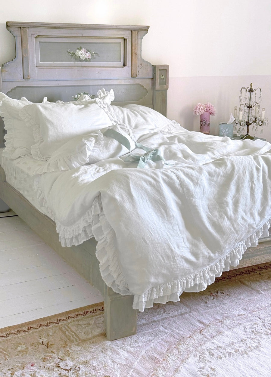 Duchess Petticoat Linen Bedding by Rachel Ashwell®