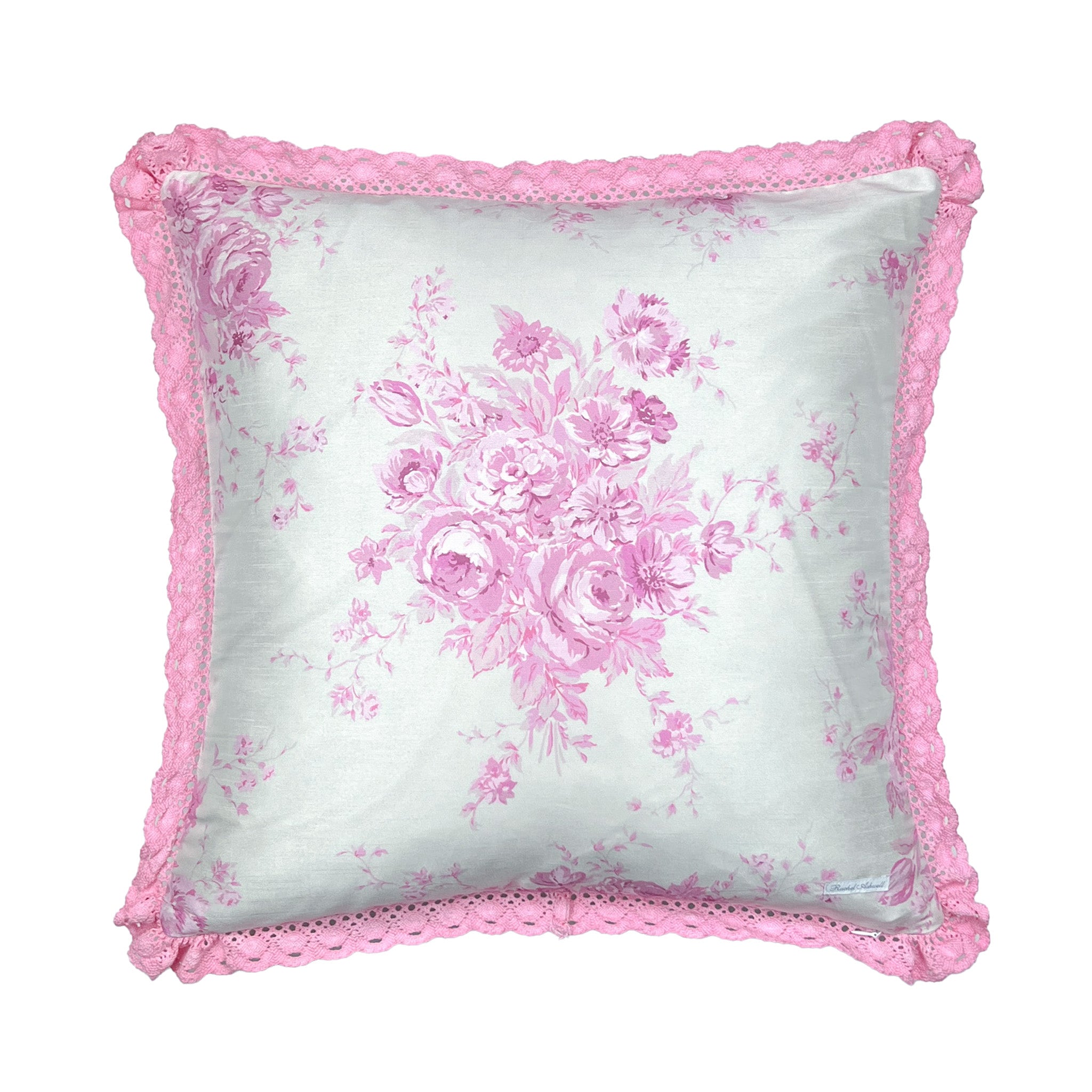 RESERVED Shabby Chic Custom Made popular Pink Overdye Petite Bouquet Pillowcases