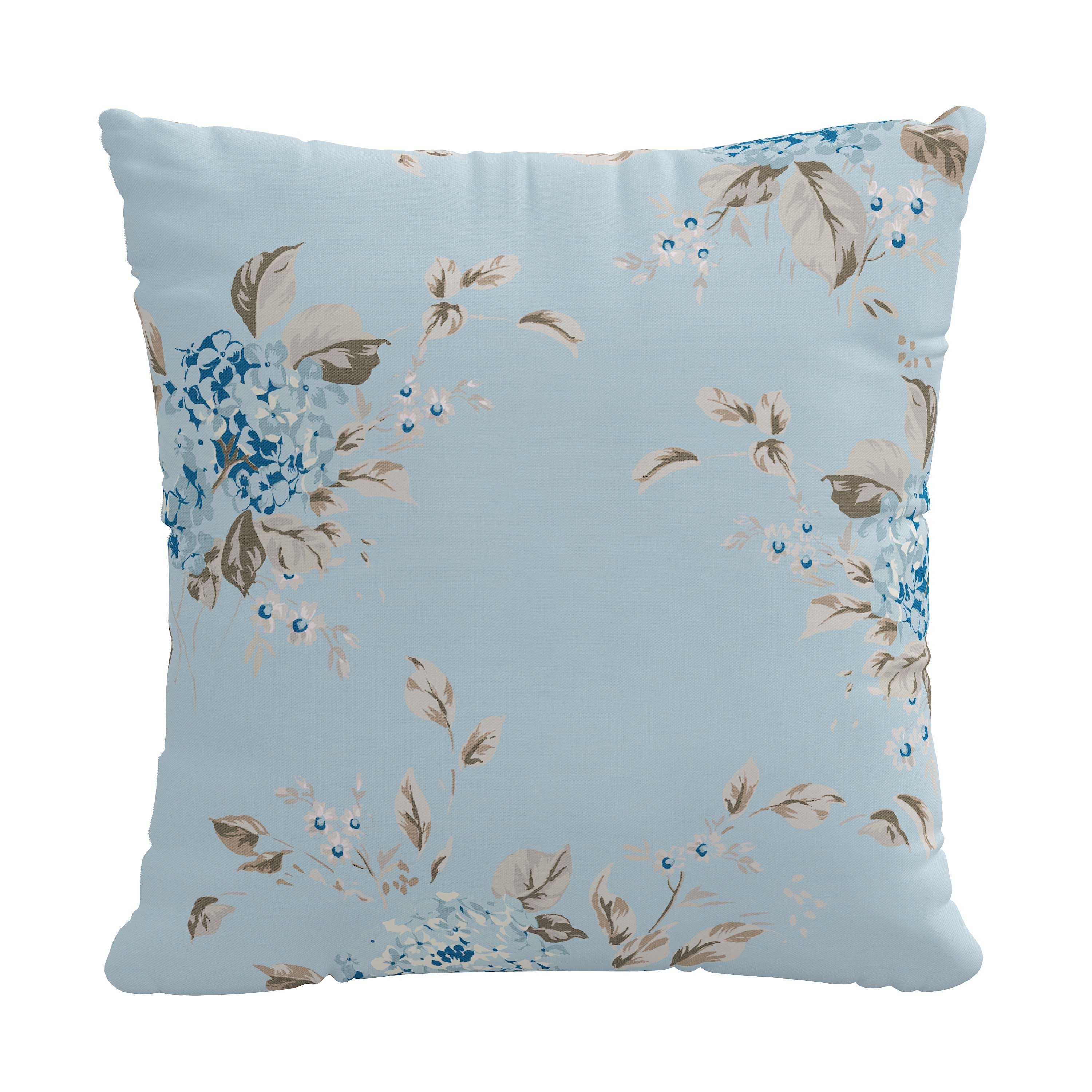 Berry Bloom Blue Pillow – Rachel Ashwell Shabby Chic Couture